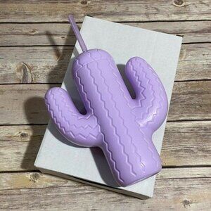 Looking Sharp Cactus Cup purple FFF straw summer Fit Fab Fun 21oz